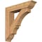 Ekena Millwork Balboa Traditional Smooth Bracket w/ Offset Brace, Western Red Cedar, 7 1/2"W x 34"D x 34"H BKT0806X34X34BOA01SWR - alternate 1